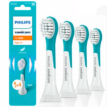 Дитячі насадки Philips Sonicare For Kids 3+ Compact на зубну щітку 707 фото