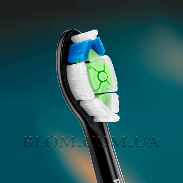 Philips Sonicare W2 Optimal White Black HX6064 насадки на чорну щітку 4 шт 783 фото