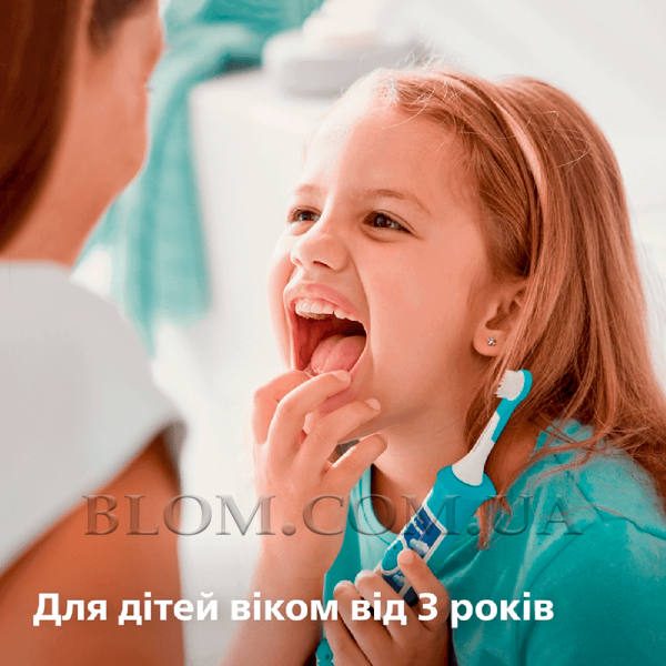 Дитячі насадки Philips Sonicare For Kids 3+ Compact на зубну щітку 707 фото