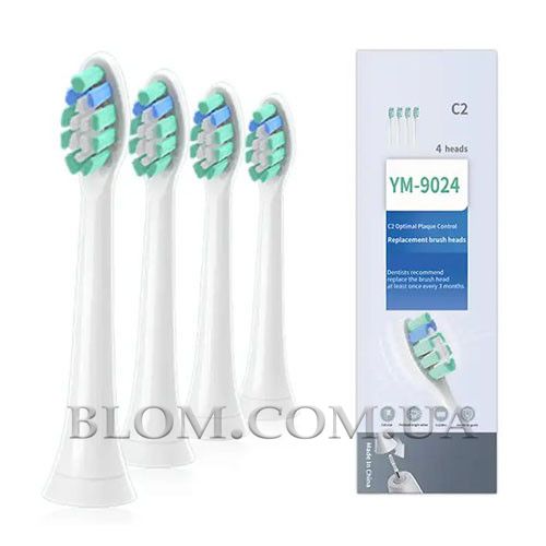 Насадки до зубної щітки Philips Sonicare C2 Plaque Defence 713 фото