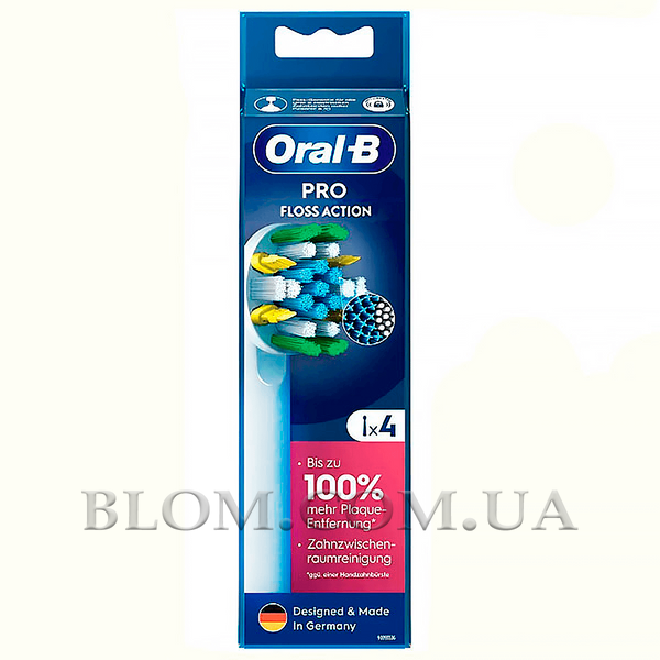Насадки Floss Action Pro EB25 для зубних щіток Oral-B Braun 4 штуки 932 фото