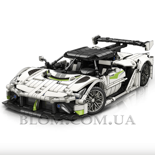 Дитячий конструктор автомобіля Koenigsegg Jesko Moyu Technic на 1116 деталей 934 фото